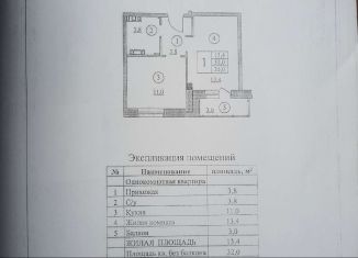 Продам однокомнатную квартиру, 35 м2, Ангарск