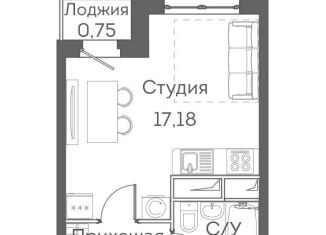Продается квартира студия, 24.5 м2, Москва, жилой комплекс Аквилон Митино, к4, ЖК Аквилон Митино