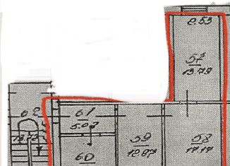 Продается трехкомнатная квартира, 58 м2, станица Казанская, Коммунальная улица, 7