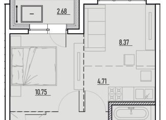 1-ком. квартира на продажу, 37.8 м2, Иркутск, ЖК Zenith