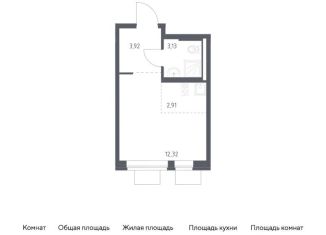 Продаю квартиру студию, 22.3 м2, поселение Рязановское