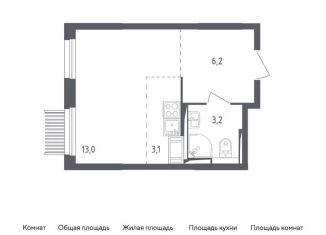 Продается квартира студия, 25.5 м2, Московская область, жилой комплекс Мытищи Парк, к4