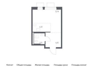 Продается квартира студия, 25.9 м2, поселение Рязановское, жилой комплекс Подольские Кварталы, к3