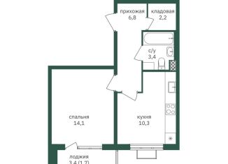 Продаю однокомнатную квартиру, 38.5 м2, Москва, метро Улица Старокачаловская, Варшавское шоссе, 170Ек1