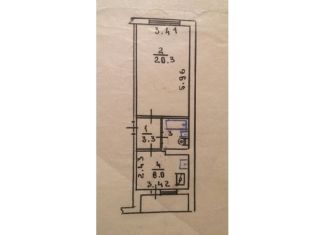 Продается 1-комнатная квартира, 37 м2, Щёлкино, 1-й микрорайон, 17