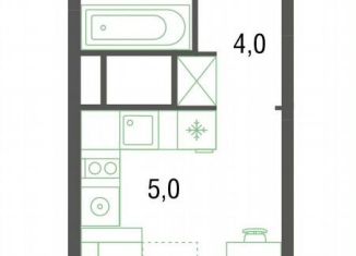 Продается квартира студия, 21 м2, Котельники