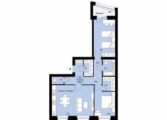 3-ком. квартира на продажу, 86.5 м2, Сыктывкар, Октябрьский проспект, 137, район Орбита