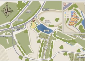 Продаю земельный участок, 160 сот., село Мазанка, Заозёрная улица