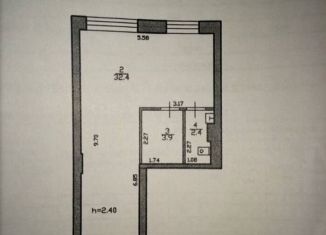 Продается помещение свободного назначения, 44 м2, Сегежа, проезд Бумажников, 11