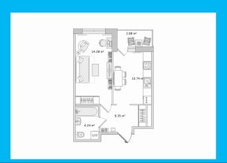 Продам 1-комнатную квартиру, 38.5 м2, посёлок Парголово