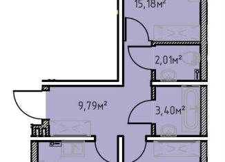 Продам двухкомнатную квартиру, 65.4 м2, Иркутск, улица Сибирских Партизан, 1А/1