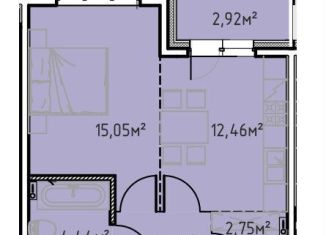 Продаю 1-ком. квартиру, 41.1 м2, Иркутск, улица Сибирских Партизан, 1А/1