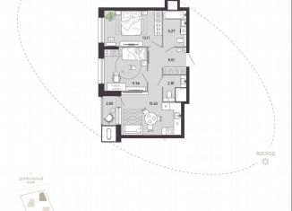 Продам 2-комнатную квартиру, 59.2 м2, Тула, улица Фридриха Энгельса, 70А, Советский территориальный округ