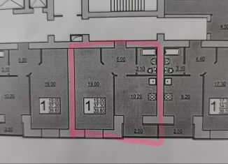 Продажа 1-ком. квартиры, 39.8 м2, Саратов, улица имени Александра Кривохижина, 6, ЖК Авиатор