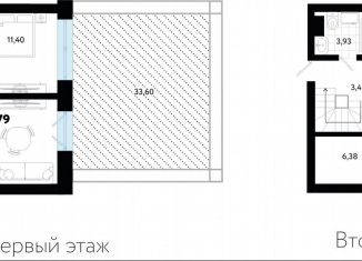 Продается двухкомнатная квартира, 87.8 м2, Тюмень, Ленинский округ