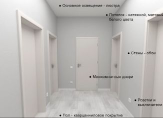 Продажа 3-ком. квартиры, 58.8 м2, посёлок Голубево