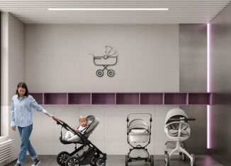 Продажа 3-ком. квартиры, 91.4 м2, Астрахань, улица Бехтерева, 12/4, ЖК Атмосфера