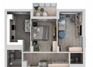 Продажа 2-комнатной квартиры, 60.3 м2, Феодосия