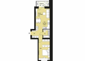 Продается 1-ком. квартира, 54.2 м2, Сыктывкар, Интернациональная улица, 200
