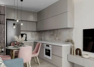 Продается однокомнатная квартира, 39.3 м2, Калининград, Акварельная улица