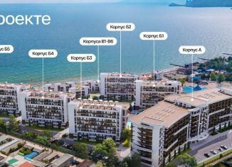 Продаю 1-ком. квартиру, 44 м2, Судак, Набережная улица, 75