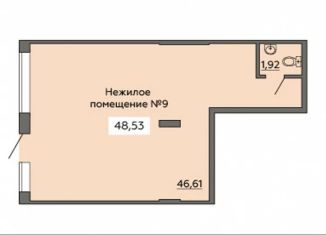 Продажа помещения свободного назначения, 48.53 м2, Воронеж, улица Ворошилова, 63/2, Ленинский район
