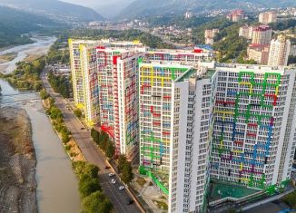 1-ком. квартира на продажу, 37.1 м2, Сочи, Пластунская улица, 123Ак3, ЖК Раз.Два.Три!