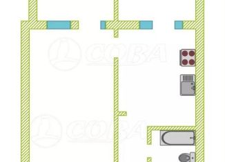 Продажа 1-комнатной квартиры, 28 м2, Тюмень, улица Щорса, 1А