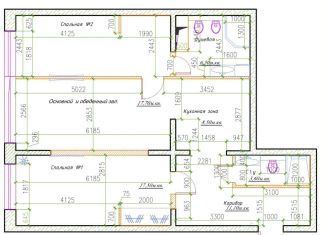 Продам 3-комнатную квартиру, 83 м2, Сочи, улица Ленина, 219/6Б, ЖК Корона