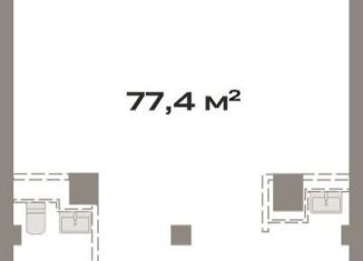 Продажа помещения свободного назначения, 77.42 м2, Новосибирск, улица Семьи Шамшиных, 91к1, Центральный район