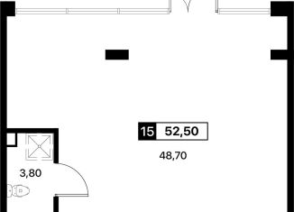 Продам помещение свободного назначения, 52.5 м2, Ростов-на-Дону, улица Вересаева, 102/1с2, Пролетарский район