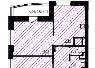 Продам 2-ком. квартиру, 56.6 м2, Пермь, улица Карпинского, 110А, ЖК Триумф Квартал 2