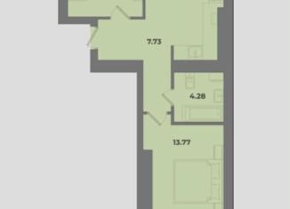 Продается 2-комнатная квартира, 58.5 м2, Калининград
