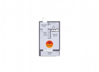 Продаю 1-комнатную квартиру, 31 м2, Тюмень