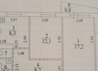 Продаю 2-комнатную квартиру, 51 м2, Татарстан, улица Маршала Чуйкова, 59