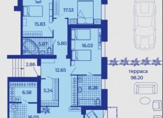 Продажа 4-комнатной квартиры, 162.9 м2, Брянск, ЖК Резиденция Гринпарк, улица Ильи Иванова, 5
