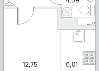 Продаю квартиру студию, 28.3 м2, городской посёлок Янино-1, ЖК Ясно-Янино