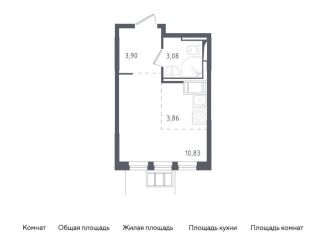 Продажа квартиры студии, 21.7 м2, Ленинский городской округ, ЖК Горки Парк, жилой комплекс Горки Парк, к3.1