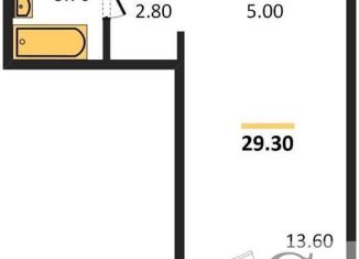 Продаю квартиру студию, 29.3 м2, Новосибирск, Калининский район, Игарская улица, 19/1стр