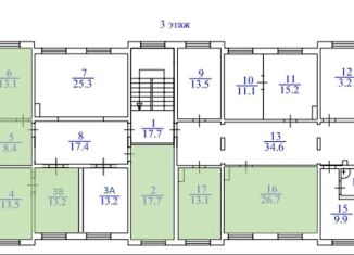 Сдаю офис, 13.1 м2, Иркутск, улица Новаторов, 1/1, Ленинский округ