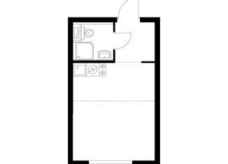 Квартира на продажу студия, 21.7 м2, Москва, ЖК Большая Очаковская 2, жилой комплекс Большая Очаковская 2, 2.2
