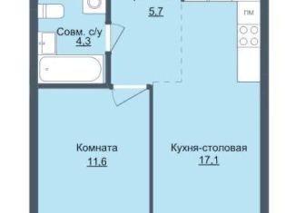 2-ком. квартира на продажу, 38 м2, Ижевск, ЖК Истории