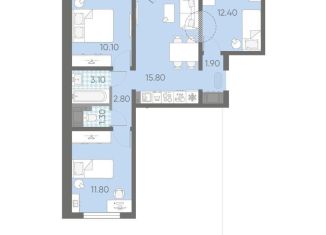 Продается 3-комнатная квартира, 60.5 м2, Санкт-Петербург, метро Академическая, Пахомовская улица