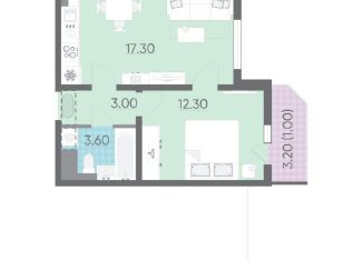 Продажа 1-комнатной квартиры, 37.2 м2, Санкт-Петербург, ЖК Цивилизация