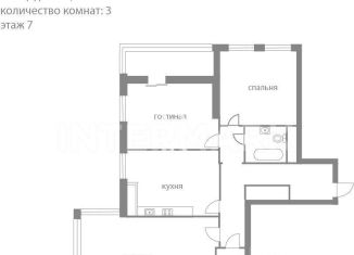 Продается двухкомнатная квартира, 110 м2, Москва, Студенческая улица, 20, Студенческая улица