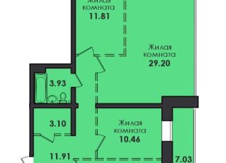 Продаю 3-комнатную квартиру, 100.1 м2, Иркутская область, улица Якоби, 12