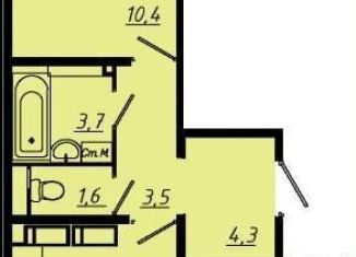 Продается двухкомнатная квартира, 57 м2, Воронеж, Коминтерновский район