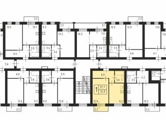 Продам 1-комнатную квартиру, 31.7 м2, Ленинградская область, посёлок Щеглово, 92