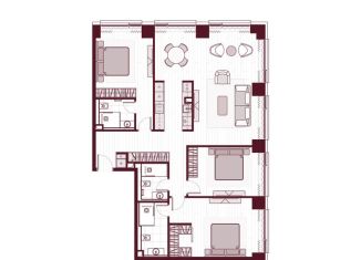 Продается 4-комнатная квартира, 129.7 м2, Москва, Ленинградский проспект, 37/1, метро Динамо