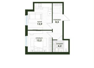 Продаю однокомнатную квартиру, 38.8 м2, Краснодар, Прикубанский округ